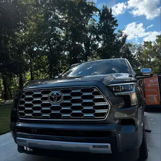 Slick Shine Instagram post: This Toyota Sequoia came in looking good — and left looking unstoppable 💪✨ From top to bottom, inside and out, we gave t