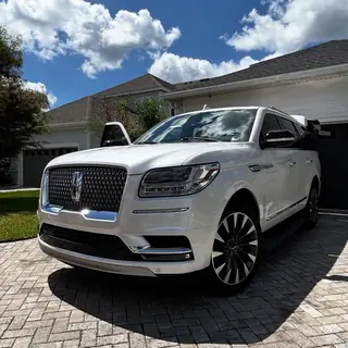 Slick Shine Instagram post: This Lincoln Navigator came in looking tired and left looking timeless ✨ Deep interior refresh, flawless exterior finish