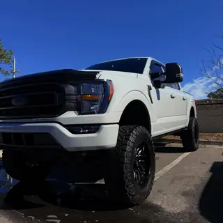 Slick Shine Instagram post: Clean gray paint, fresh rims, and a finish that makes this F-150 stand out.
